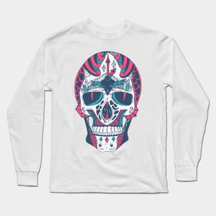 Sofea Time Skull Long Sleeve T-Shirt
